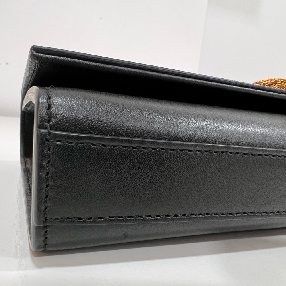 SAINT LAURENT Kate tassel-detail leather clutch bag - Picture 10 of 14